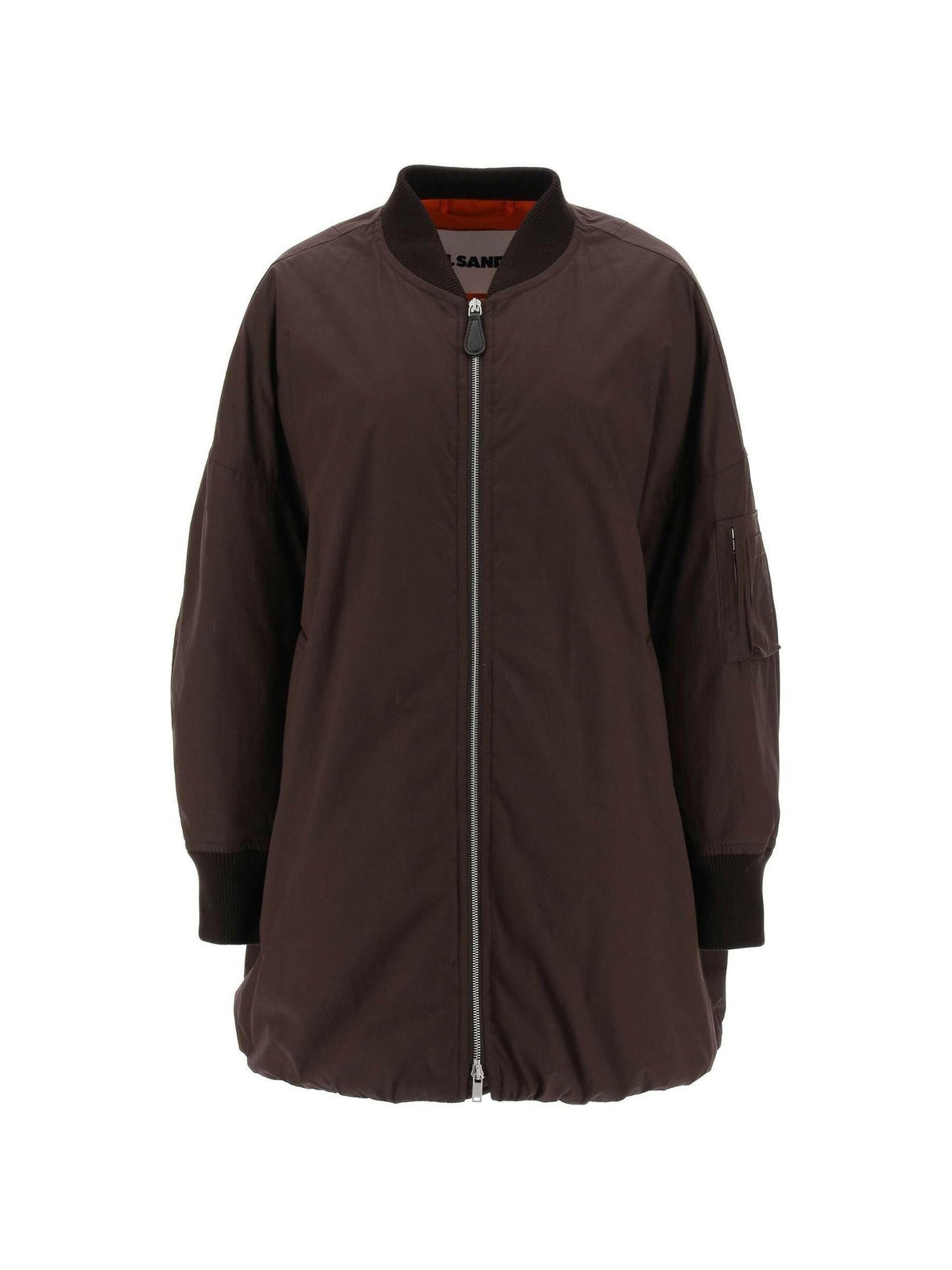 JIL SANDER-Down Padded Bomber Jacket-JOHN JULIA