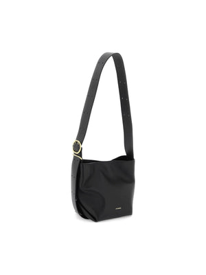 JIL SANDER-Folded Leather Small Tote Bag -JOHN JULIA.