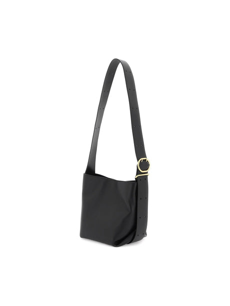 JIL SANDER-Folded Leather Small Tote Bag -JOHN JULIA.