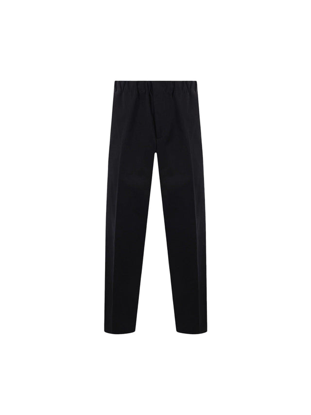 JIL SANDER-Gabardine Cropped Pants-JOHN JULIA