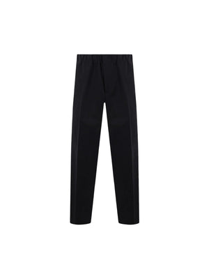 JIL SANDER-Gabardine Cropped Pants-JOHN JULIA