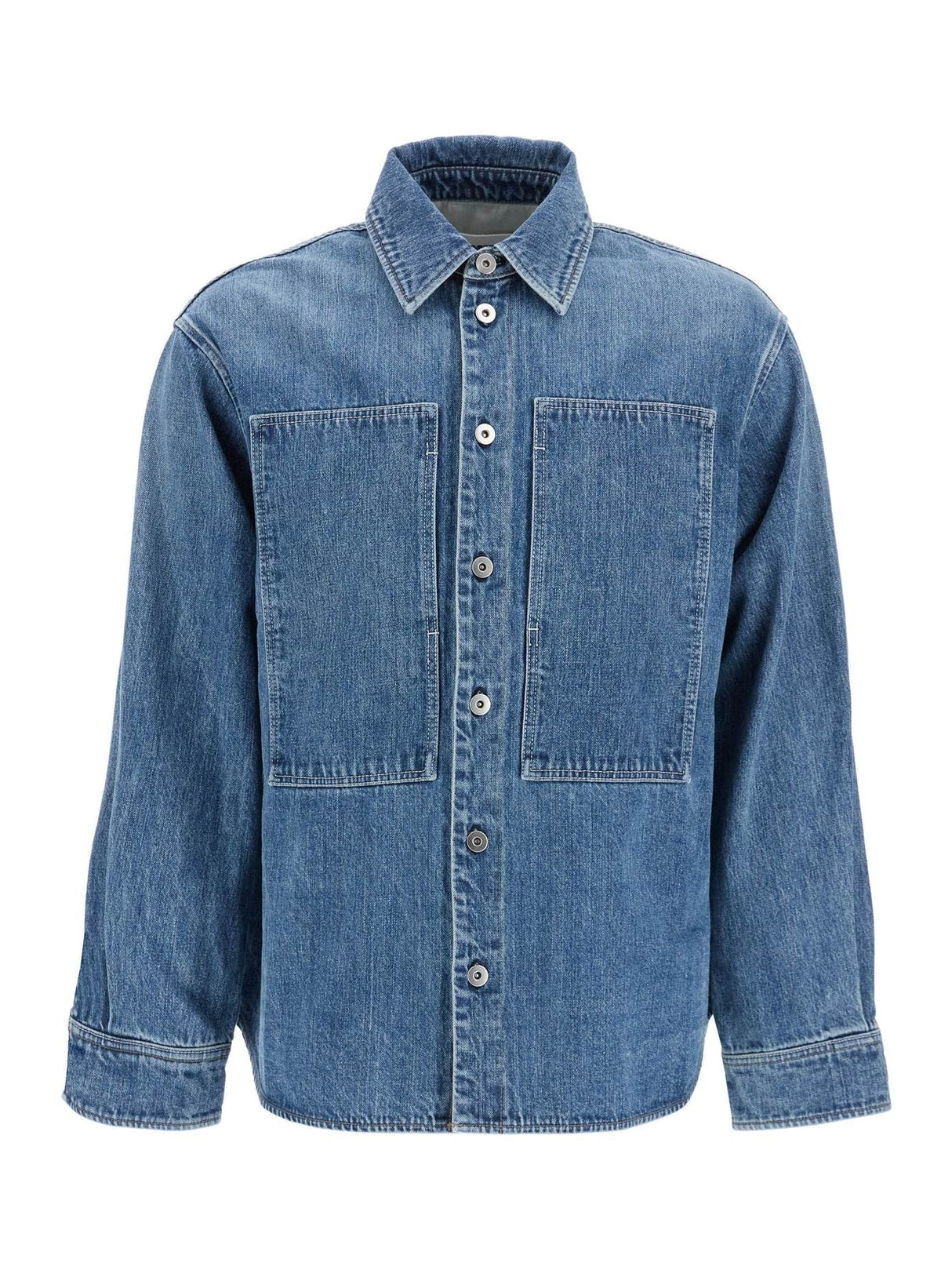 Japanese Denim Overshirt For Men