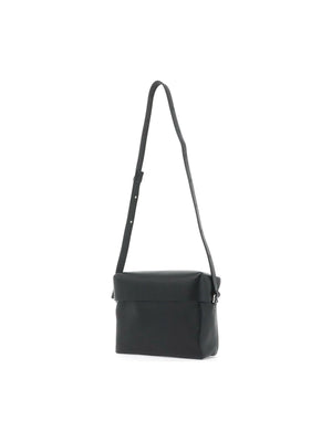 Lid Leather Crossbody Bag.