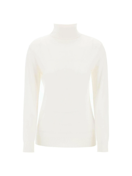 Lightweight Merino Wool Turtleneck Sweater.