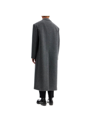 Long Felted Wool Coat