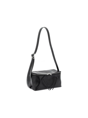 Black Medium Camera Calfskin Crossbody Bag JIL SANDER JOHN JULIA.