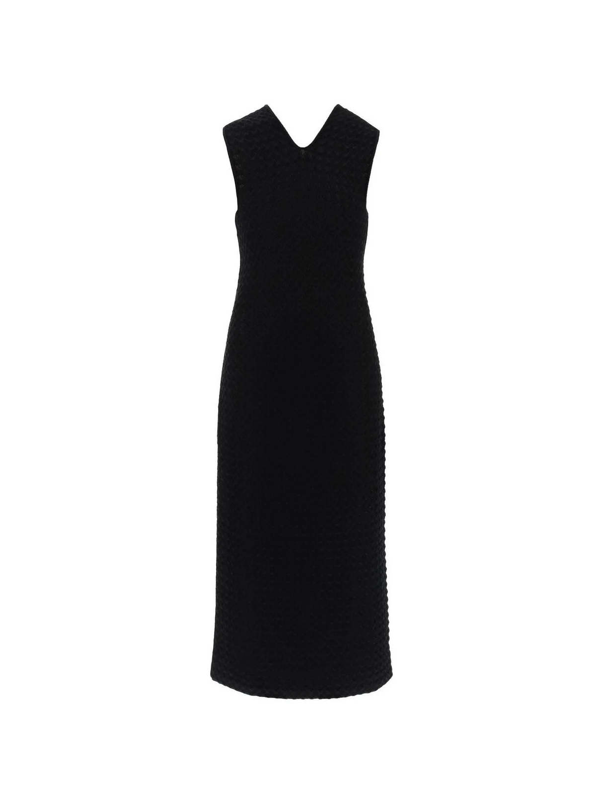 Midi Dress In Openwork Knit JIL SANDER JOHN JULIA.