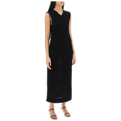 Midi Dress In Openwork Knit JIL SANDER JOHN JULIA.