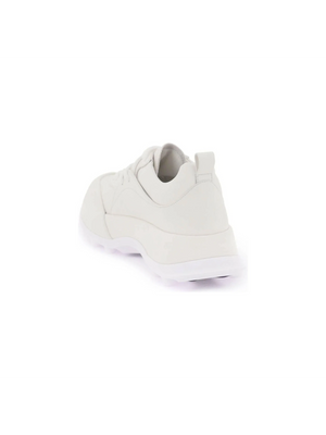 White Orb Leather Sneakers JIL SANDER JOHN JULIA.