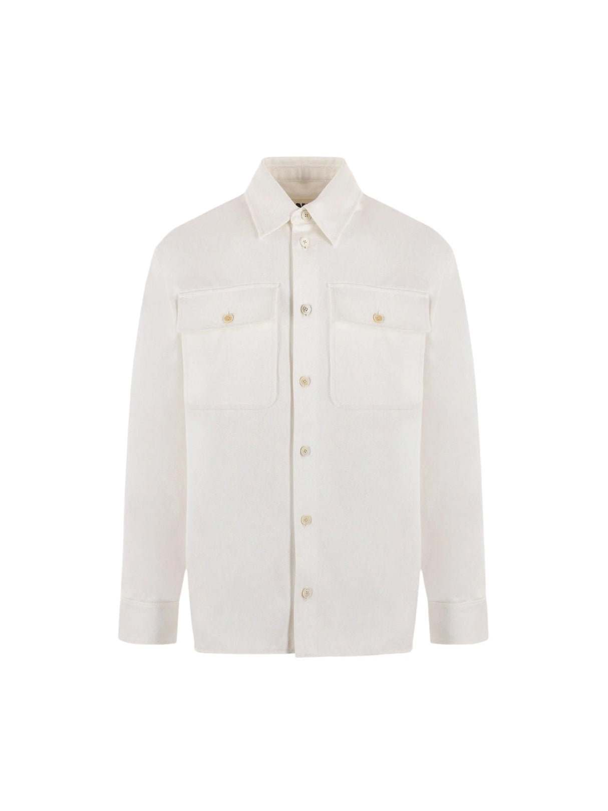 Oversize Denim Overshirt-JIL SANDER-JOHN JULIA