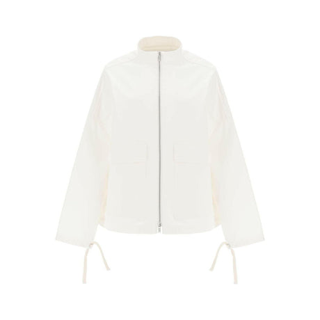 Oversized Blouson Jacket In Canvas JIL SANDER JOHN JULIA.