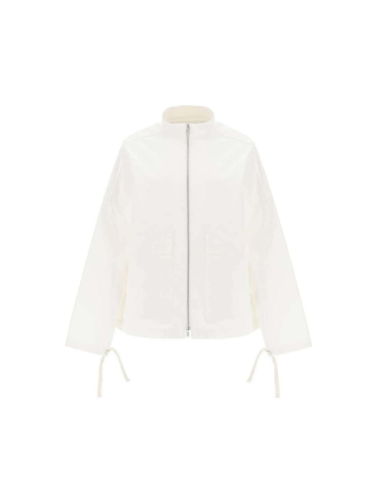 Oversized Blouson Jacket In Canvas JIL SANDER JOHN JULIA.