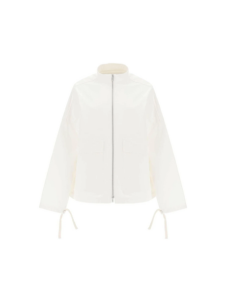 Oversized Blouson Jacket In Canvas JIL SANDER JOHN JULIA.