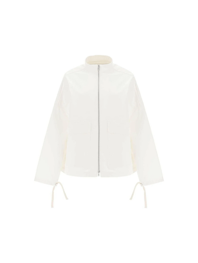 Oversized Blouson Jacket In Canvas JIL SANDER JOHN JULIA.