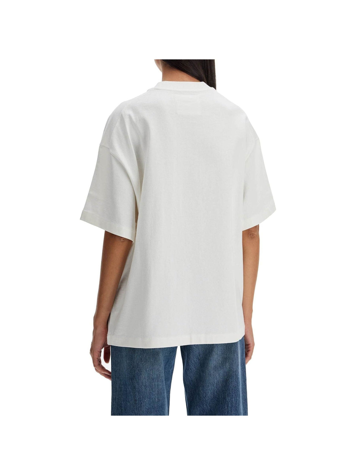 JIL SANDER-Oversized Cotton Logo T-Shirt-JOHN JULIA