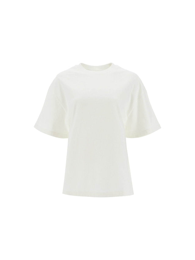 JIL SANDER-Oversized Cotton Logo T-Shirt-JOHN JULIA