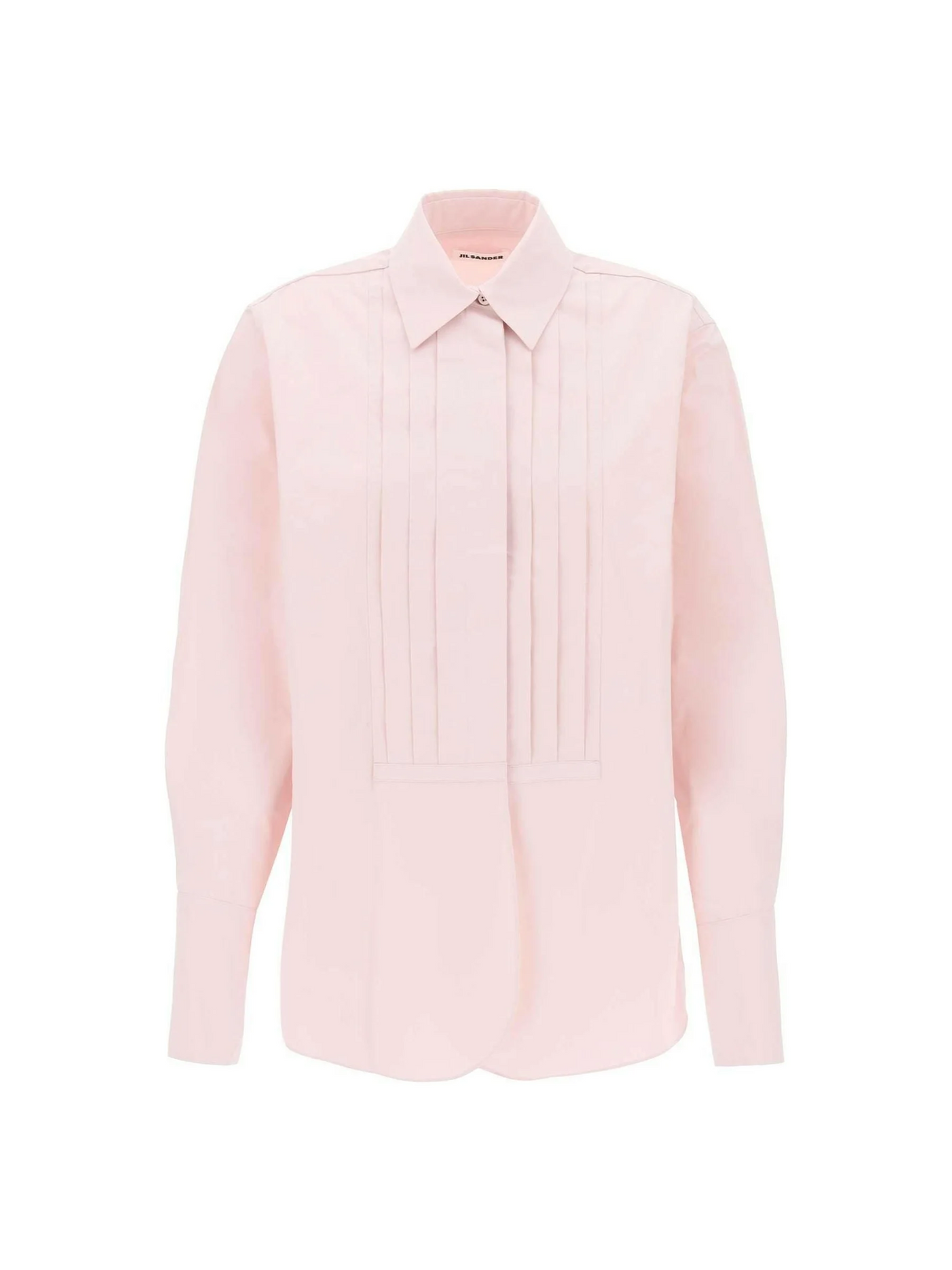 Pink Organic Cotton Tuxedo Shirt JIL SANDER JOHN JULIA.