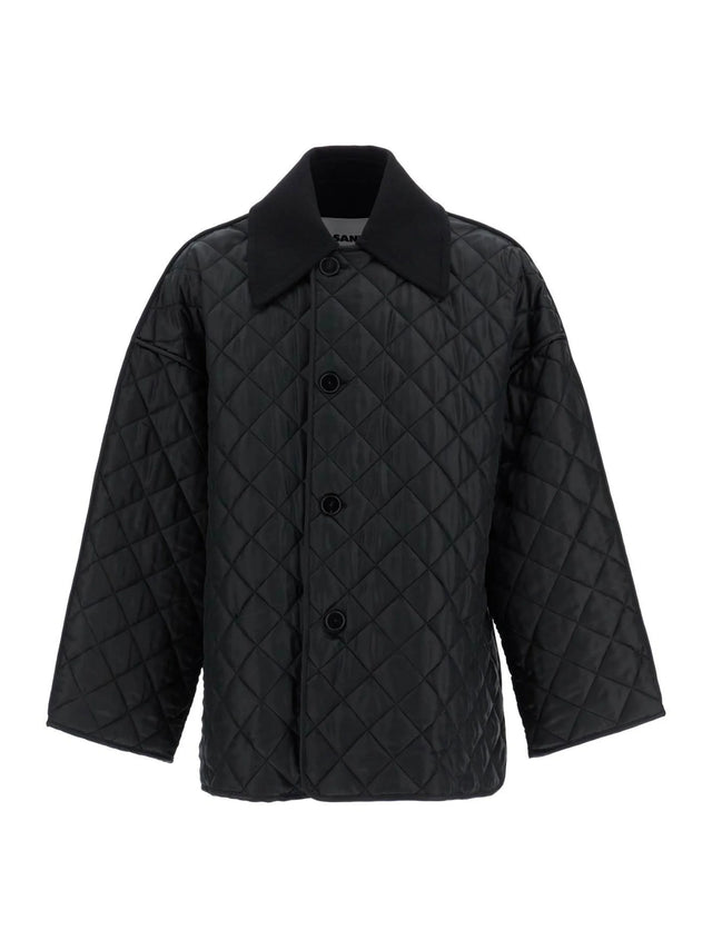 Quilted Maxi Jacket With Detachable