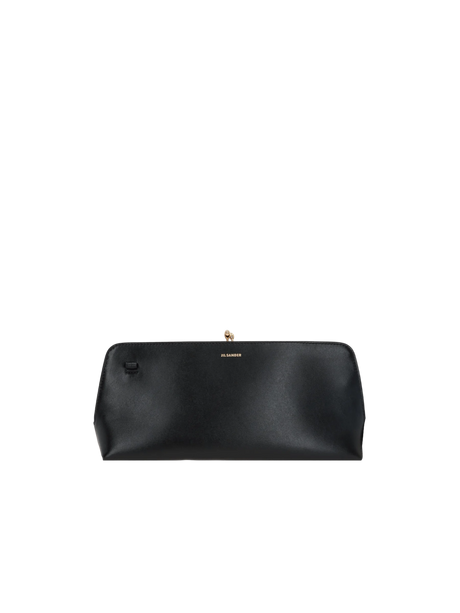 Shiny Leather Goji Small Crossbody Bag-JIL SANDER-JOHN JULIA