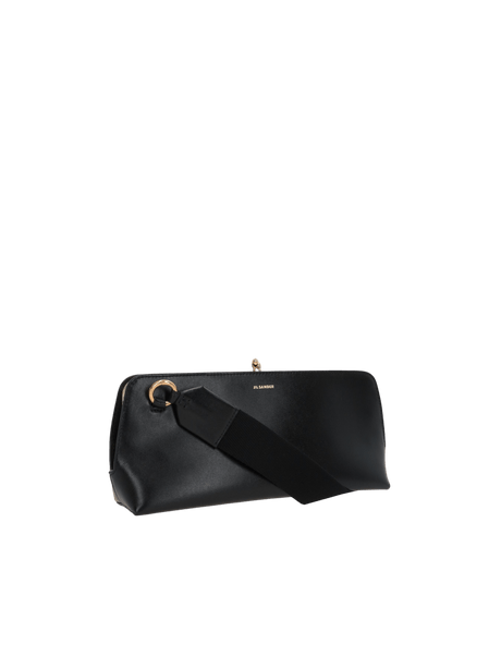 Shiny Leather Goji Small Crossbody Bag-JIL SANDER-JOHN JULIA