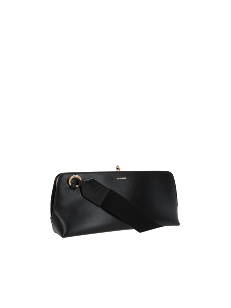 Shiny Leather Goji Small Crossbody Bag-JIL SANDER-JOHN JULIA