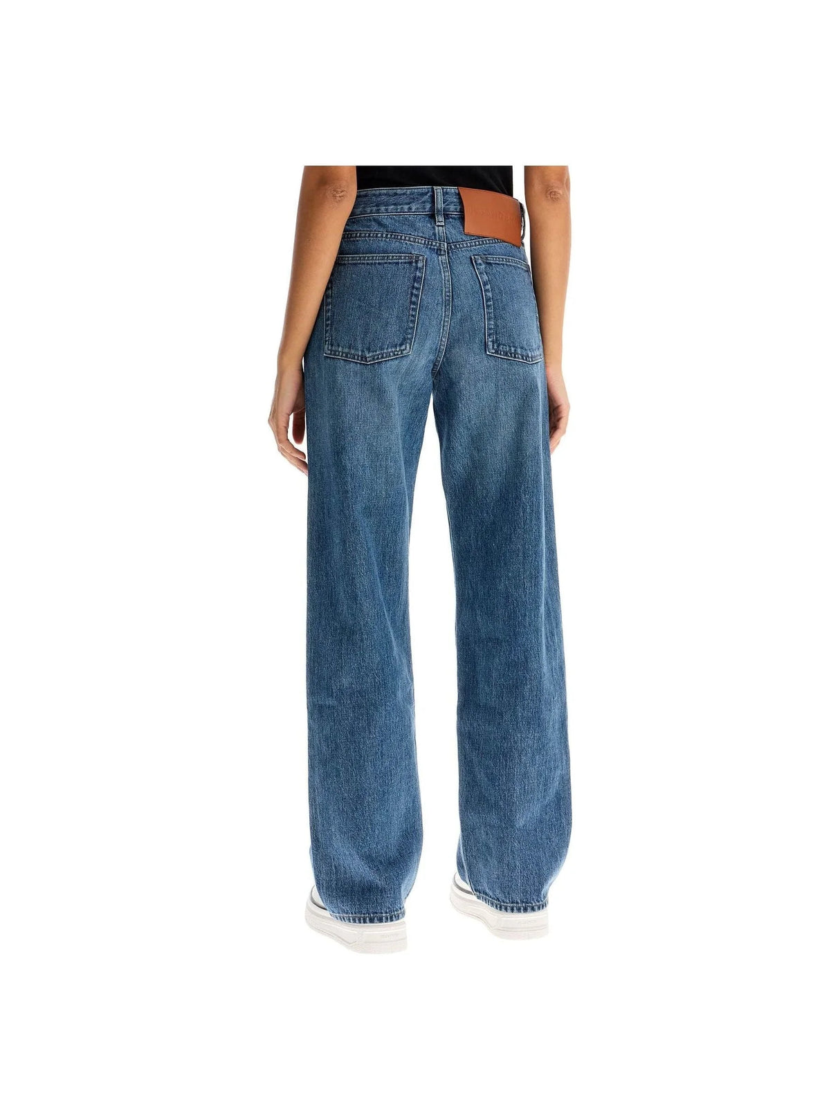 Straight Cut Vintage Wash Jeans-Jil Sander-JOHN JULIA