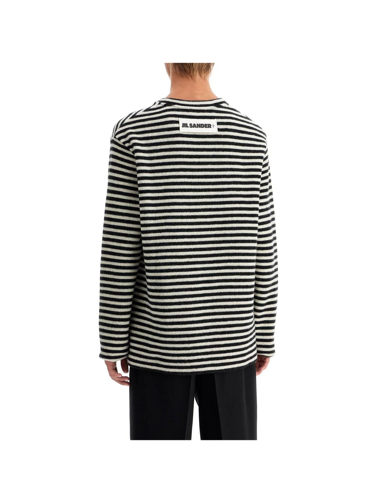 Striped Wool Sweater-Jil Sander-JOHN JULIA