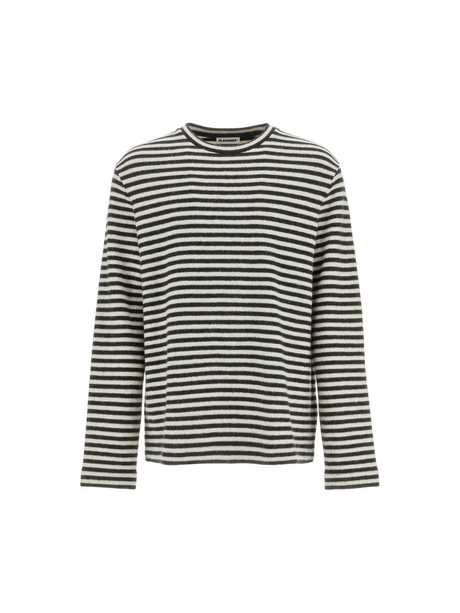 Striped Wool Sweater-Jil Sander-JOHN JULIA