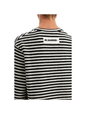 Striped Wool Sweater-Jil Sander-JOHN JULIA