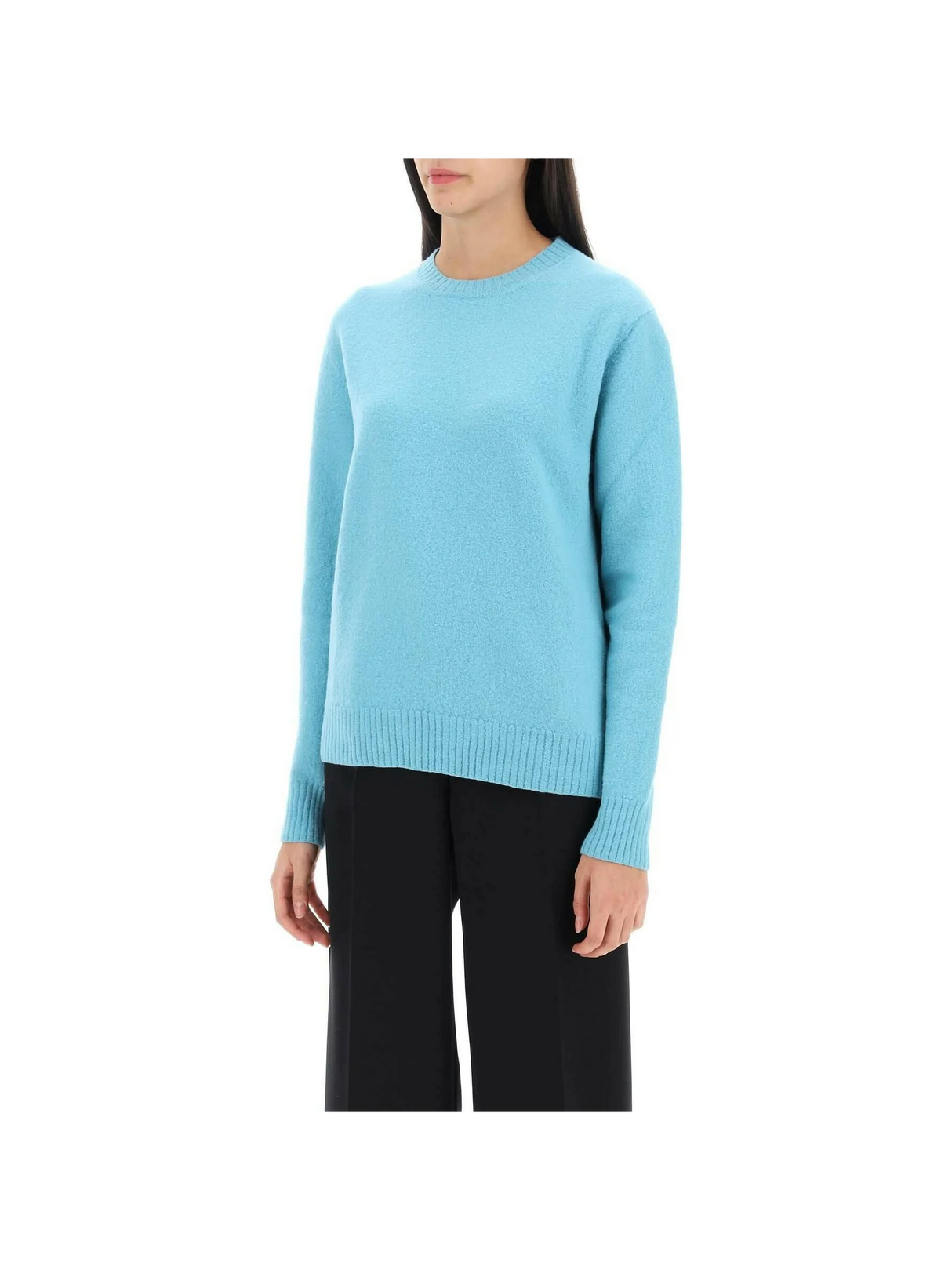 Crew Neck Sweater In Wool JIL SANDER JOHN JULIA.