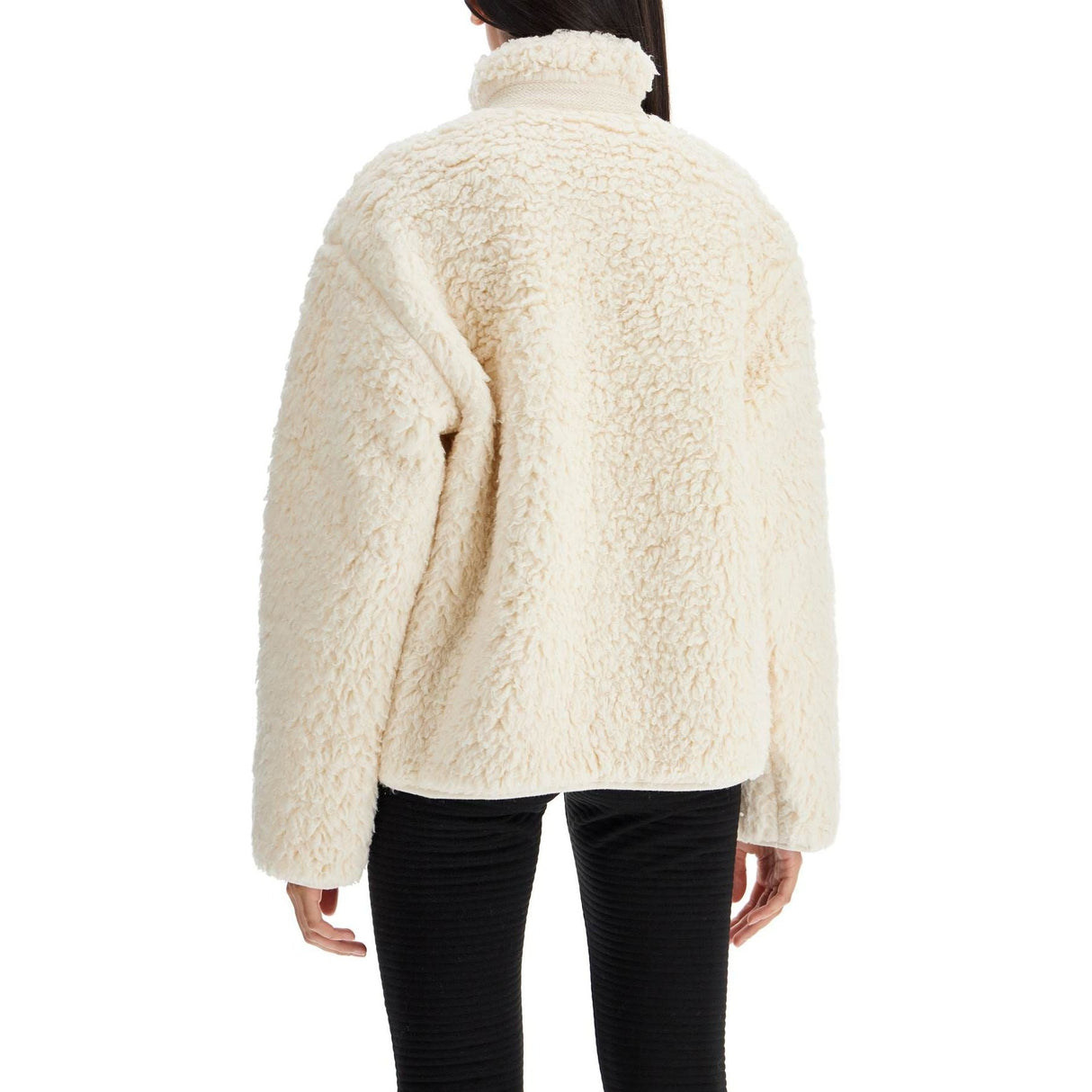 Teddy-Knit Short Jacket - Women > Clothing > Jackets and Blazers > Casual jackets