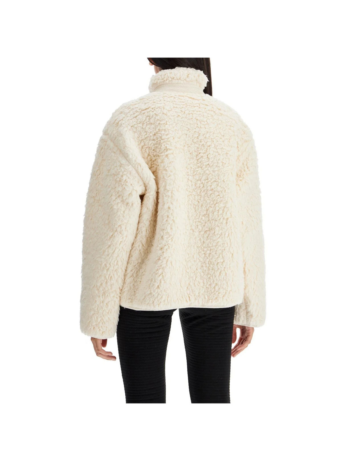 Teddy-Knit Short Jacket - Women > Clothing > Jackets and Blazers > Casual jackets