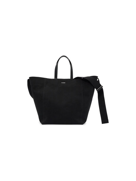 Utility Canvas Tote Bag-Jil Sander-JOHN JULIA