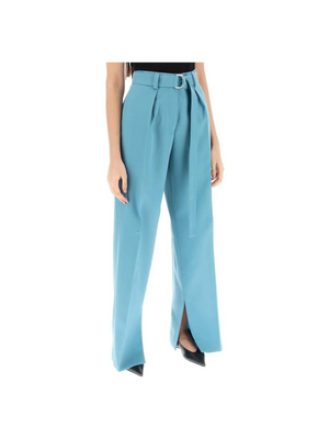 Wide-Leg Pants In Light Wool JIL SANDER JOHN JULIA.