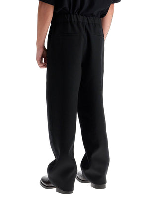 Wool Gabardine Trousers For