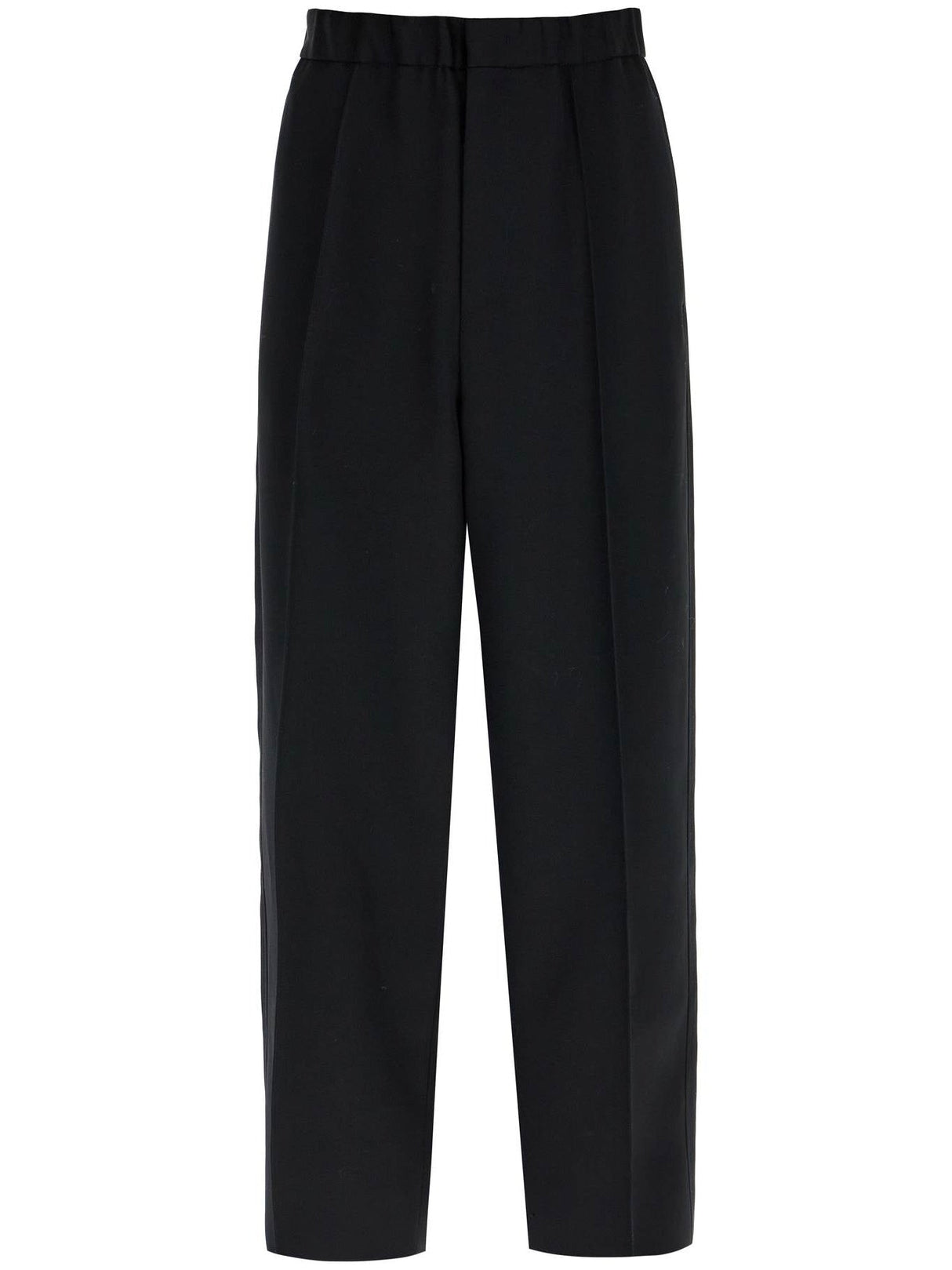 Wool Gabardine Trousers For