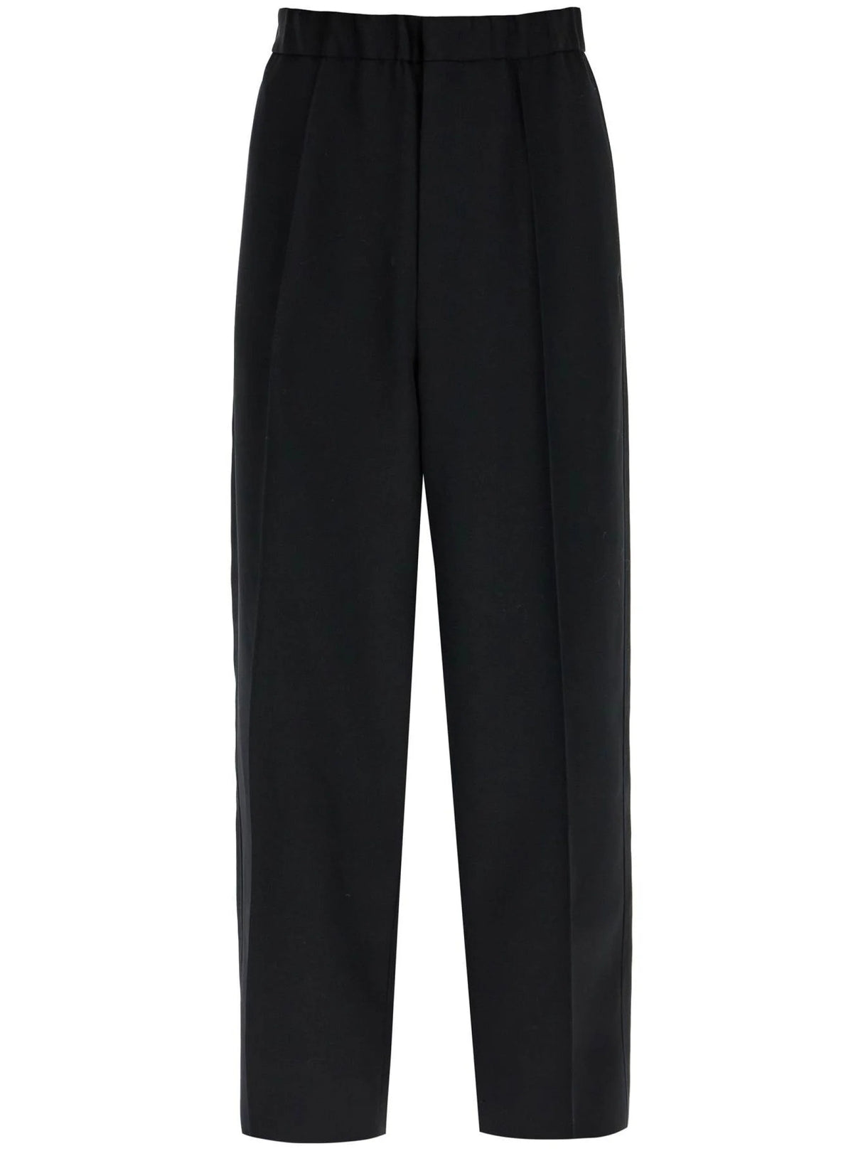 Wool Gabardine Trousers For