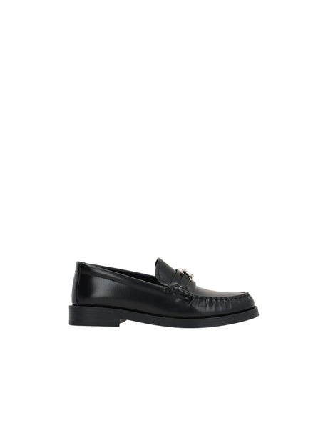 Addie Box Leather Loafers-JIMMY CHOO-JOHN JULIA