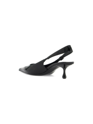 JIMMY CHOO-Amel 50 Patent Leather Slingback Pumps-JOHN JULIA