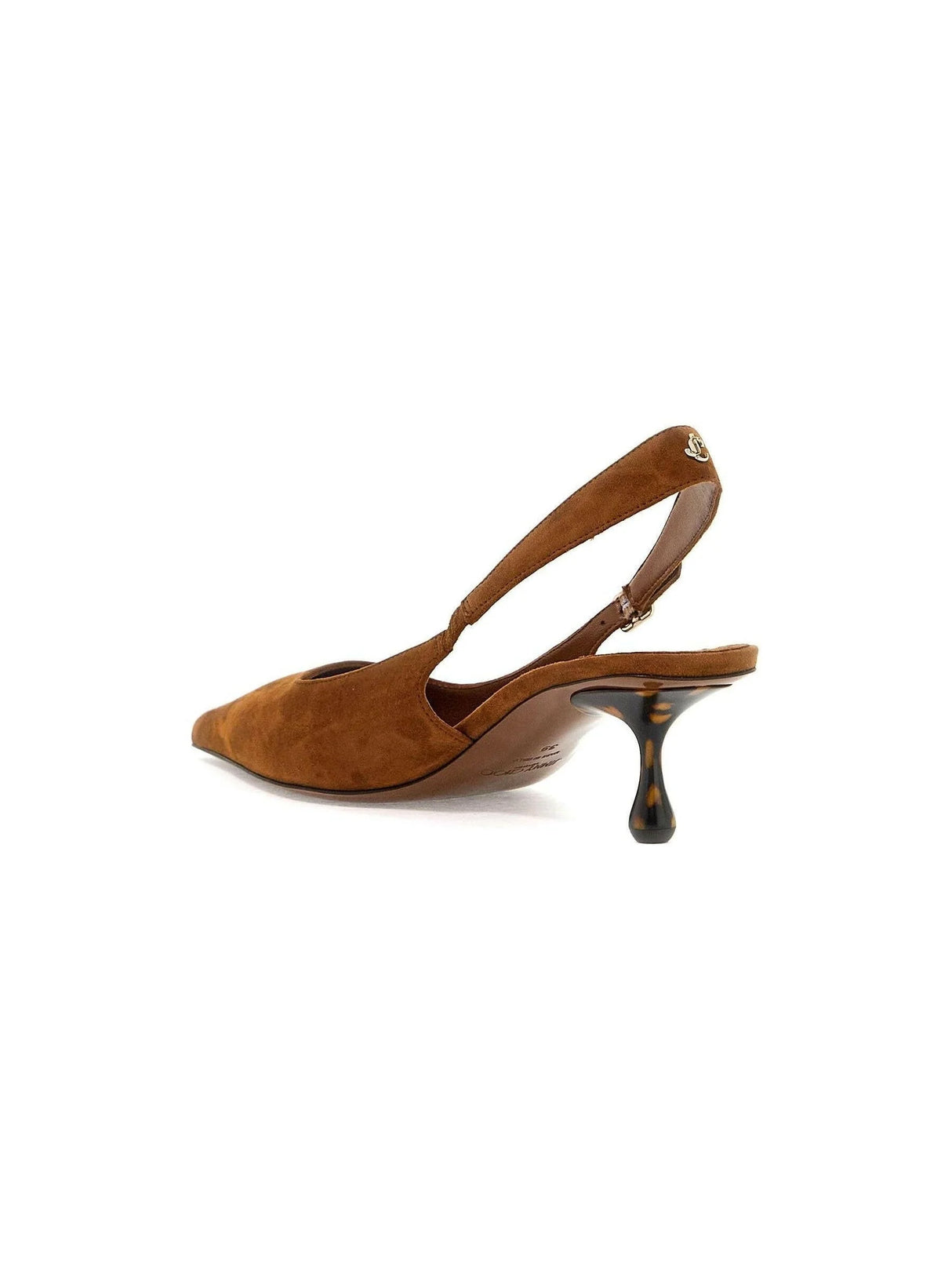 Amel 50 Suede Slingback Pumps.