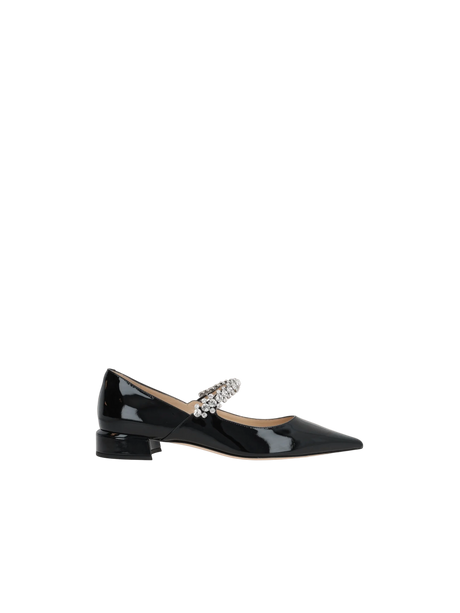 Bing Patent Leather Ballerinas-JIMMY CHOO-JOHN JULIA