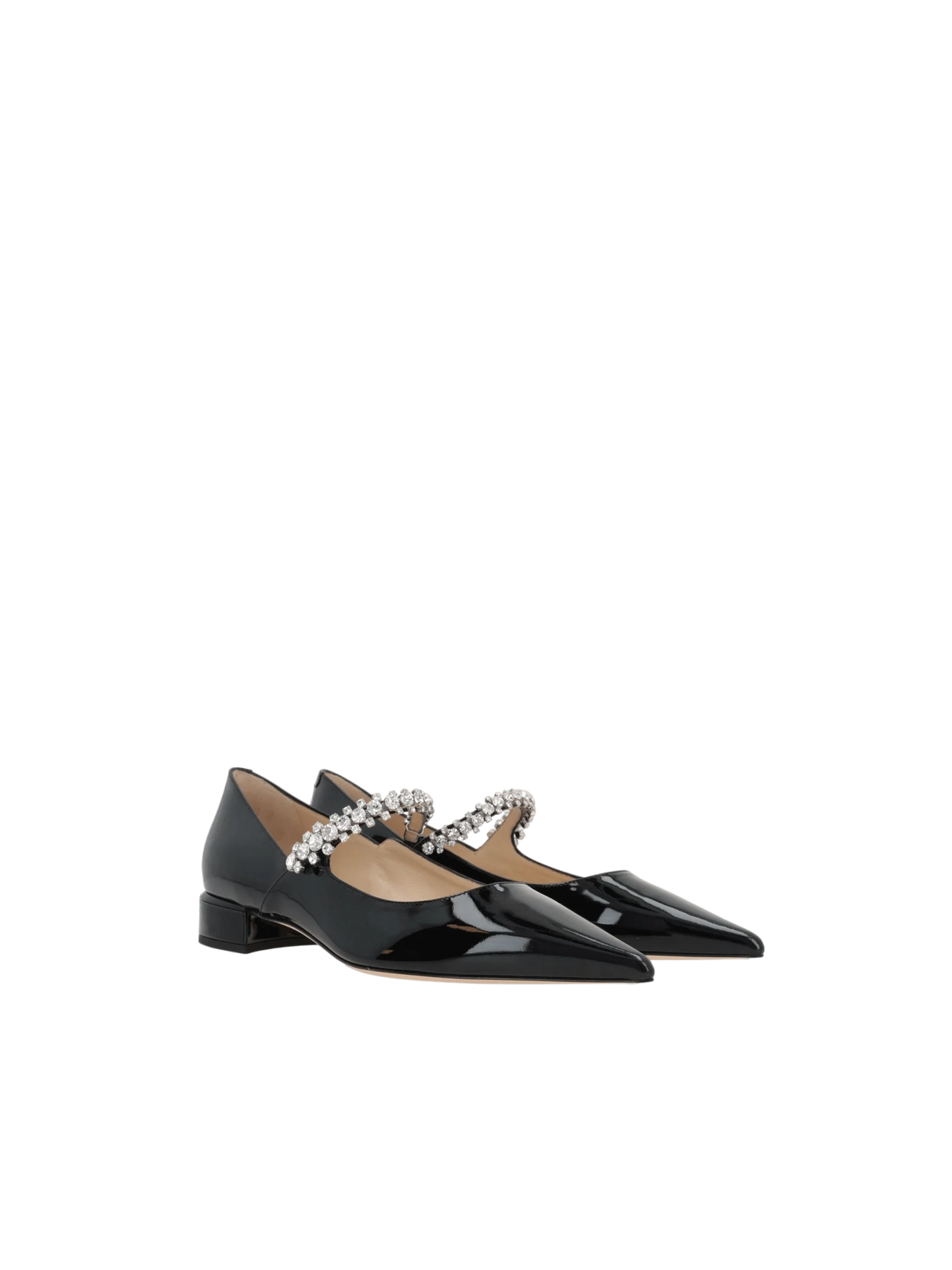 Bing Patent Leather Ballerinas-JIMMY CHOO-JOHN JULIA