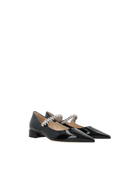 Bing Patent Leather Ballerinas-JIMMY CHOO-JOHN JULIA