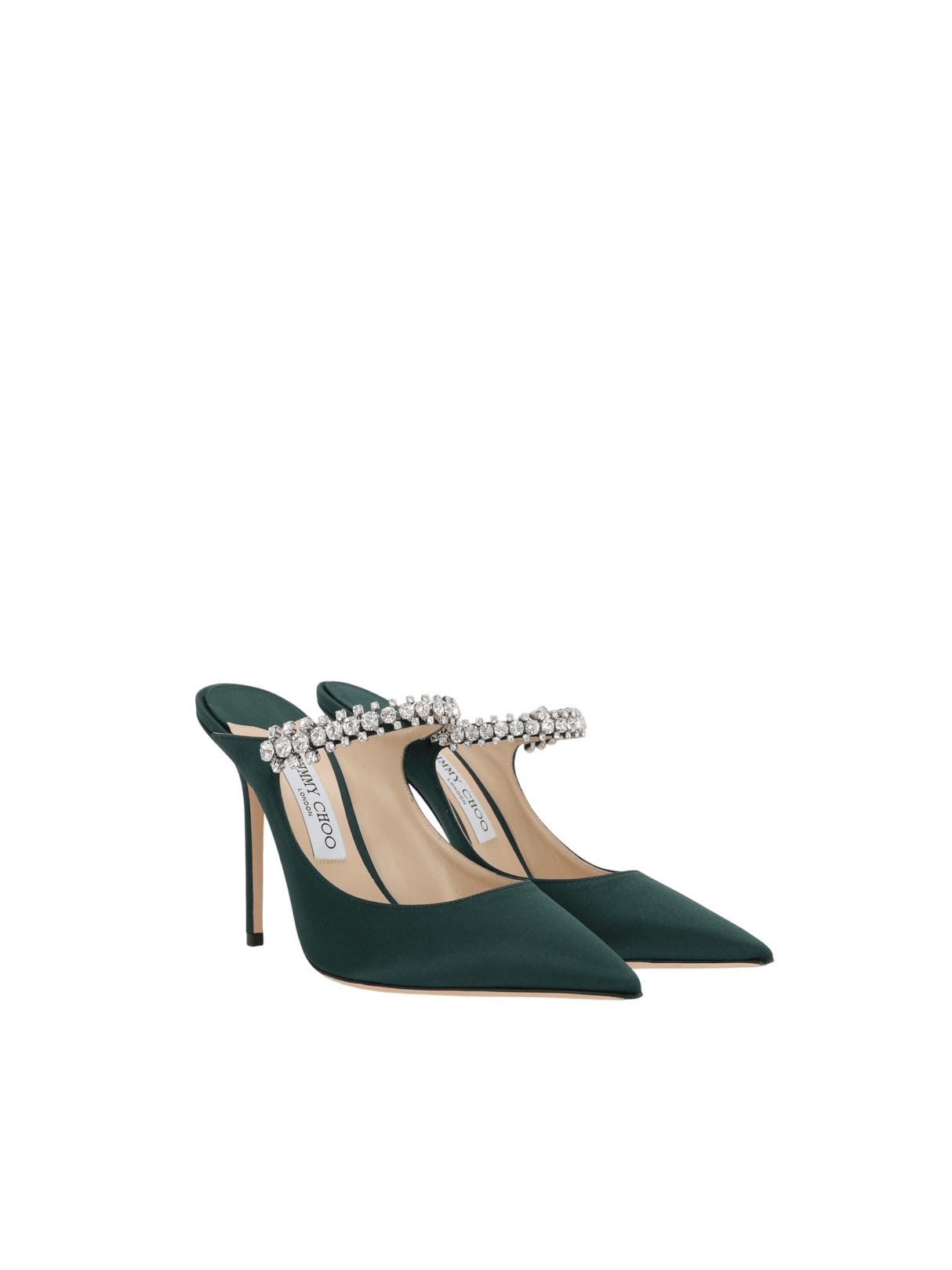 Bing Satin Mules-JIMMY CHOO-JOHN JULIA