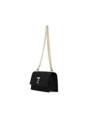 Bohemia Flap Glitter Chain Shoulder Bag.