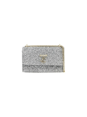 Bohemia Flap Glitter Chain Shoulder Bag.