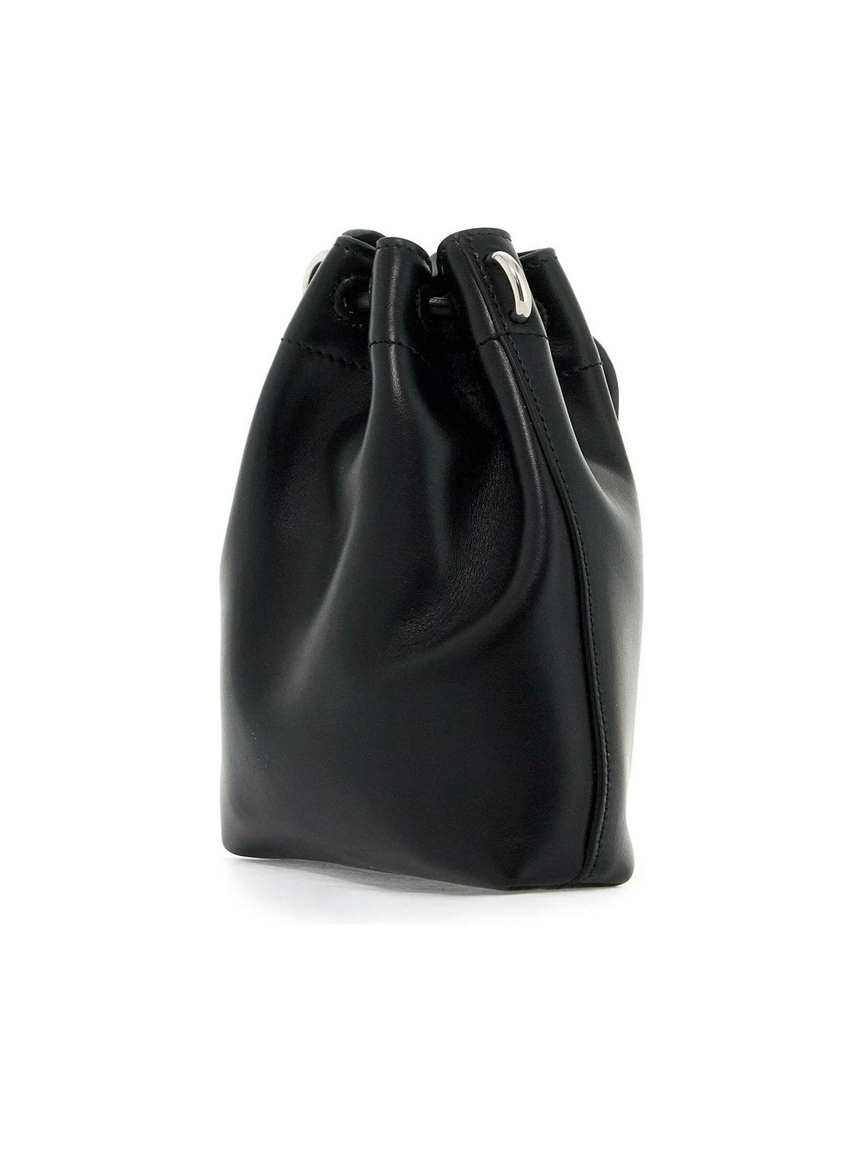 Bon Bon Mini Leather Bucket Bag.