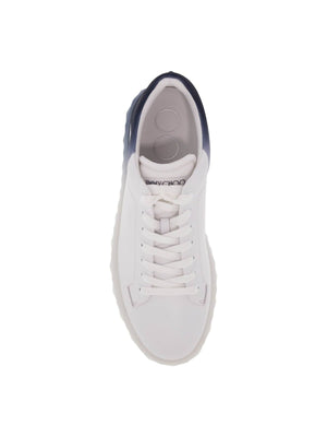 JIMMY CHOO-Diamond Light/M II Leather Sneakers -JOHN JULIA.