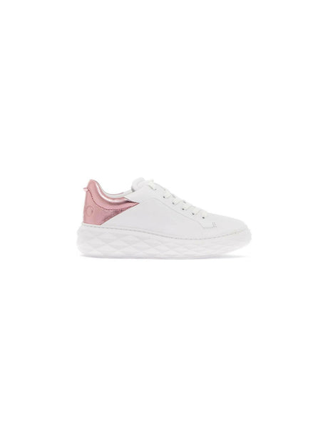 Diamond Maxi/F II Leather Sneakers.