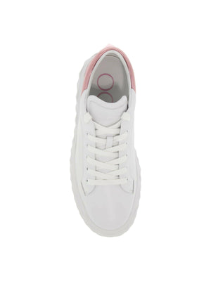 Diamond Maxi/F II Leather Sneakers.